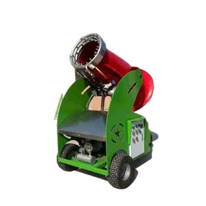 Máquina de nieve mini para exteriores de 600W con control manual eléctrico para decoración de parques y jardines - Product Image 4