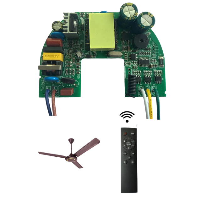 AC/DC 24V Fan Driver Board BLDC Control Board 36W PCBA for PC Fans