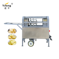 Automatische elektrische suikerriet schilmachine China suikerriet schiller voor suikerriet bladschilmachine