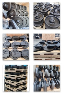 B27 Minigraafmachine Voorste Loopwiel <span class=keywords><strong>Idler</strong></span> Assy Graafmachine Vervanging Voor Machinebouw Onderdelen - Product Image 4