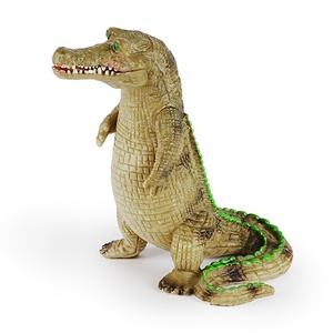 Modelos de animales salvajes de plástico realista, juguetes educativos cognitivos para niños y niñas, cocodrilo y cocodrilo del Nilo para niños - Product Image 1