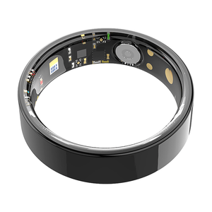 แหวนสมาร์ท OEM ตรวจวัดอัตราการเต้นของหัวใจ พร้อมหน้าจอ LED แสดงผล ตรวจจับอารมณ์ ใช้งานร่วมกับ IOS และ Android - Product Image 1
