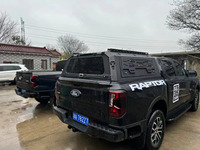 Camioneta Pickup Topper Aluminio/Acero Canopy Hard Top Canopy para Ford Ranger XLT/XLS/Wildtrak/Raptor Glass con las ventanas