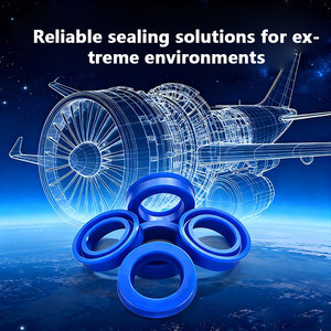 أختام هيدروليكية للطائرات من البولي يوريثان، أختام عازلة من البولي يوريثان بدرجة الطيران، -55 ° من سي إلى 200 ° نطاق التشغيل C - Product Image 1