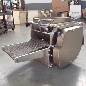 Máquina Industrial Motorizada para Hacer Tortillas de Acero Inoxidable 304 - Varias Formas, Alta Capacidad, 30 Piezas/Min, Molde Pequeño y Ovalado - Product Image 1