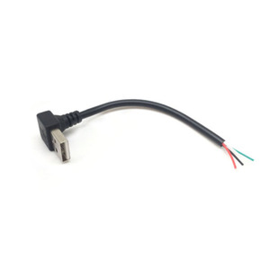 Câble USB A mâle vers extrémité ouverte à souder, personnalisé OEM, avec blindage tressé, échantillon gratuit pour appareil photo, imprimante, <span class=keywords><strong>ordinateur</strong></span> - Product Image 1