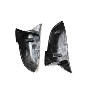 Высокое качество <span class=keywords><strong>M</strong></span> Pack авто Bodykit ABS зеркальные колпачки и пластиковый коровий рог M5 зеркальный Чехол для BMW 5 серии F10 2011-2017 - Product Image 4