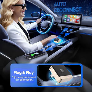 Adaptateurs sans fil CarPlay miniatures CP030-2 professionnels, ultimes, tout-<span class=keywords><strong>en</strong></span>-un, à puce rapide, <span class=keywords><strong>streaming</strong></span> sans latence pour Hyundai Santa Cruz 2024 - Product Image 2