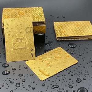 Cartes de Poker personnalisées imperméables, feuille d'or, fabricant de cartes de jeu - Product Image 6
