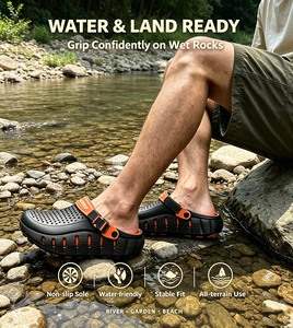 Sabots EVA Beijiaxin pour hommes et femmes, confortables, à séchage rapide, sandales de sport d'extérieur, à bout fermé, souples et légères - Product Image 3