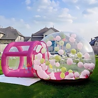 Dôme à bulles gonflable SUPER portable 0,55 mm en PVC pour fêtes d'enfants et camping – Personnalisable – Vente chaude commerciale