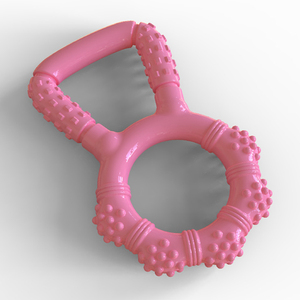 Jouet à mâcher pour chien en TPR <span class=keywords><strong>ultra</strong></span> résistant, interactif, pour le nettoyage des dents, OEM ODM - Product Image 4