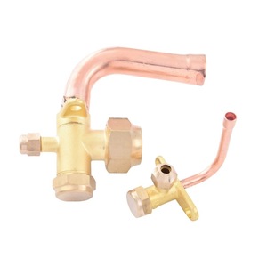 Vanne de service durable pour climatiseur split, vanne d'arrêt de gaz en L pour le chargement et l'entretien des unités extérieures de réfrigérant - Product Image 3