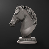 Servicio de Impresión 3D en Metal Personalizado, Tecnología SLM, Modelo de Caballo, Prototipado Rápido, Escultura Decorativa para el Hogar