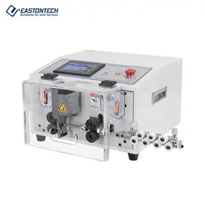 EW-03B+touch screen automatic cable cutting wire stripping machine for cable usb strip machines for wire harness