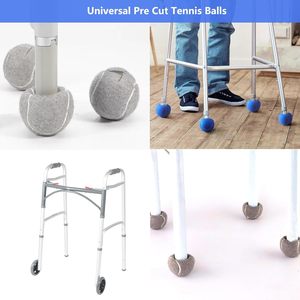 Balles <span class=keywords><strong>de</strong></span> <span class=keywords><strong>tennis</strong></span> portables durables et écologiques prédécoupées personnalisées pour la protection des sols sportifs Walker Glide Balls-Bounce Height - Product Image 5