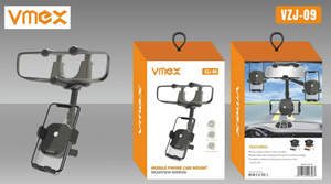 Supporto per telefono da auto Vmex per specchietto retrovisore con rotazione a 360 gradi VZJ-09 - Product Image 1
