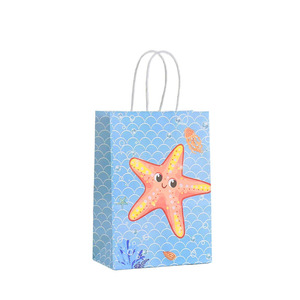 Sac fourre-tout en papier personnalisé pour l'obtention du diplôme, anniversaire de Pâques, Noël, fête du printemps-Sac cadeau carré pour le shopping - Product Image 5