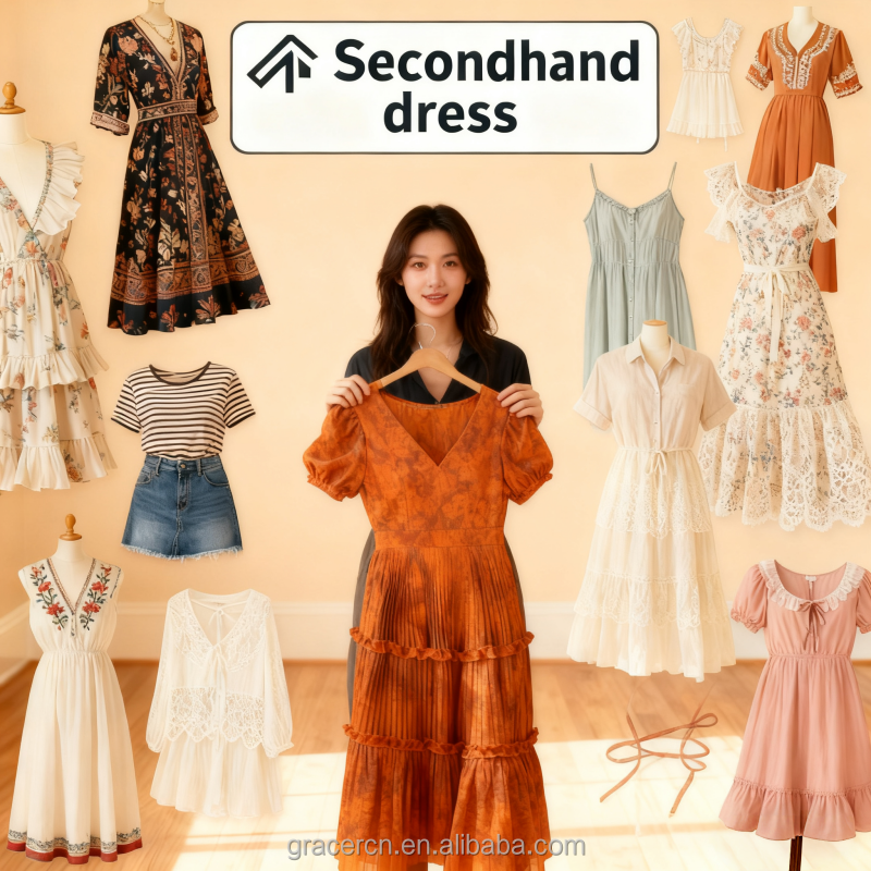Vintage Unisex Casual Cotton Clothes Bales