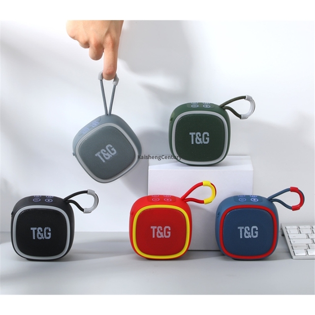 TG659 Mini Wireless Powerful Speaker TWS BT 5.3 Sound Box HIFI Loudspeaker Support TF Card Radio