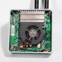 Mini PC LAN 2.5G Intel I3 I5 I7 12e/14e génération DDR4 double écran avec ventilateur Ordinateur professionnel compact Fournisseur OEM