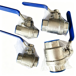 Vanne à boisseau sphérique pleine passée SS304, 1 pièce, filetage femelle NPT, pour coupure de conduite d'eau, avec levier, résistante à la corrosion, anti-fuite, ensemble de pose - Product Image 3