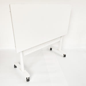 Простая установка белая ножка стола офисная мебель промышленные складные ножки стола металлические рамки стола - Product Image 3