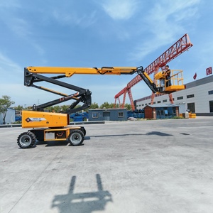 פלטפורמת עבודה בגובה גבוהה אדם להרים פלטפורמה עבודת אוויר הידראולי פלטפורמה עבודה אווירית 22 מ 'מ' דחף עצמי להרים - Product Image 2