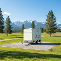 Module de douche pour camping-car avec toilettes, toilettes portables, toilettes portables de luxe, toilettes portables légères et lavabo