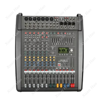 Console de mixage sonore professionnelle Cms600-3 à 6 canaux avec 99 effets DSP, étanche, en métal, avec une puissance de 200W+
