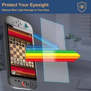 ฟิล์มกันรอยหน้าจอแบบพรีเมียม AR ป้องกันแสงสะท้อน สำหรับ Nintendo Switch <span class=keywords><strong>2</strong></span>  ใสพิเศษ ป้องกันแสงสีฟ้า  ทนต่อรอยขีดข่วน  วัสดุ PET - Product Image 6