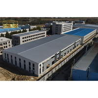Bâtiment d'usine préfabriqué en acier, design personnalisé, moderne et élégant, structure métallique industrielle, atelier, usine