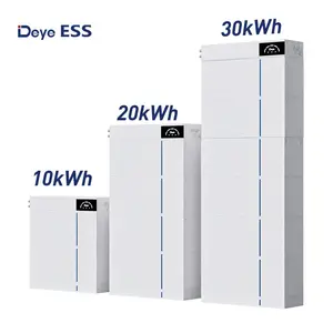 Deye Battery ESS AI-W5.1 Manufacturer LiFePO4 Lithium Ion 51.2V 100Ah Energy Storage Battery