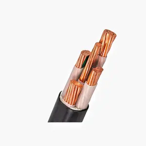 Copper Core XLPE/PVC Insulated 4 Core 25mm 70mm 16mm Swa Armoured Electrical Low Voltage Power Cable Underground Cable
