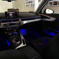 Pour Audi A4 A5 2017+ : Bande lumineuse d'ambiance pour intérieur automobile, éclairage amélioré, commande par écran MMI/application