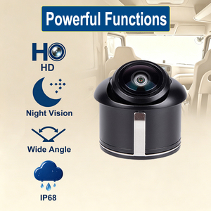 Caméra de surveillance d'angle mort furtive Full HD 1080P AHD avec objectif grand angle, système de caméra latérale étanche IP68 pour bus (ODM) - Product Image 4