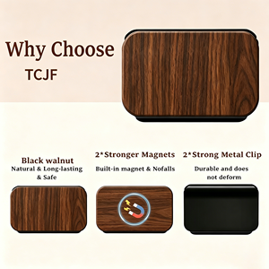 Premium Black Walnut <strong>Car</strong> Aromatherapy Clip Sun Visor Fragrance Holder Private Label Manufacturer for Luxury Automotive - Product Image 5