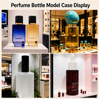 Caamatech Modèle de bouteille de parfum surdimensionnée, objet décoratif pour vitrines de boutiques, meubles de luxe et tables de toilette, accessoires de photographie