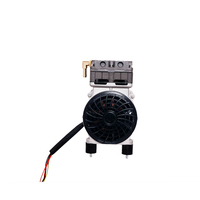 Compresseur d'air portable à piston sans huile et à faible bruit MEC900, refroidi par air, moteur 220V, pompe pour concentrateur d'oxygène