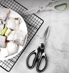 Kitchen Cooking Tool Stainless Steel Fish Meat Poultry Chicken <strong>Bone</strong> Cutting <strong>Shears</strong> Vegetable Cooking <strong>Scissors</strong> - Product Image 4
