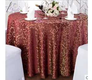 wholesale jacquard table linens for wedding table decorations