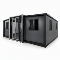 Maison modulaire extensible pour habitation résidentielle, chambres d'hôtes, jardin et espace flexible – Conteneur habitable 40 pieds