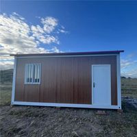 Offre Spéciale – Maison Conteneur Préfabriquée Modulaire de 20 pieds à Toit en Cloche, Bureau/Dortoir à Assemblage Rapide, Panneaux Sandwich, Conteneurs Détachables
