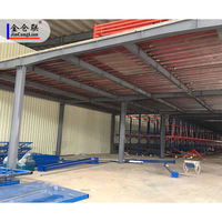 Plateforme de Stockage sur Mezzanine JCL pour Kits d'Entrepôt avec Système d'Escalier