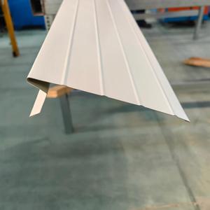 F8 1,5x6 Zoll 10 Fuß Schwarz-Weiß Aluminium-Tropfkantenprofil - Product Image 6