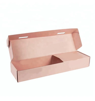 Boîtes en papier, boîte cadeau, 100% recyclé, boîte à fleurs en carton ondulé, logo personnalisé, biodégradable, E-Flute 1,5 mm, emballage avec doublure en mousse