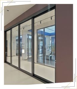 Porte coulissante en aluminium de haute qualité Deioux avec double vitrage trempé pour balcon, taille personnalisée, prix d'usine - Product Image 3