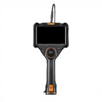 Endoscopio de Video con Pantalla HD de 5 Pulgadas y Resolución 1080P, Clasificación IP54, Zoom Digital 3X, Batería de Litio, Cámara Boroscópica Articulada de 360 Grados, Industrial