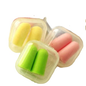 Custom Logo Foam Ear Plugs Bulk Noise Cancelling Earplugs for Sleep Travel & Events Personalized Promotional Business <b>Gifts</b> - Product Image 3