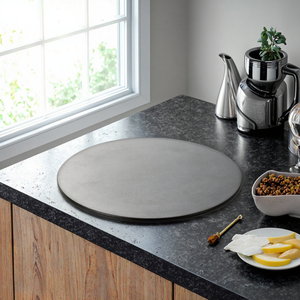 100% Food Grade <strong>Circle</strong> Design Wooden Serving <strong>Tray</strong> - Product Image 2